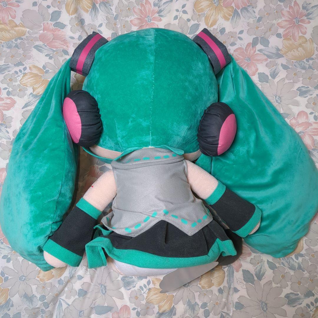 初音ミク ふわぷち どでかジャンボぬいぐるみ 開封済み商品