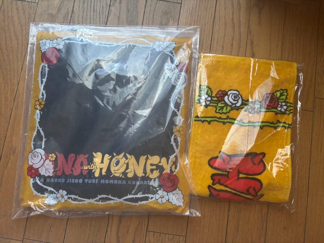 HANA with HONEYs ファンミ タオル TシャツLサイズ