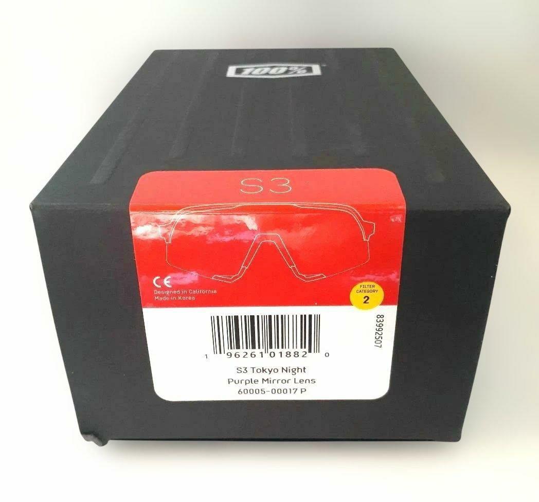 最新版 100% S3 Tokyo Night ワンハンドレッド サングラス - メルカリ