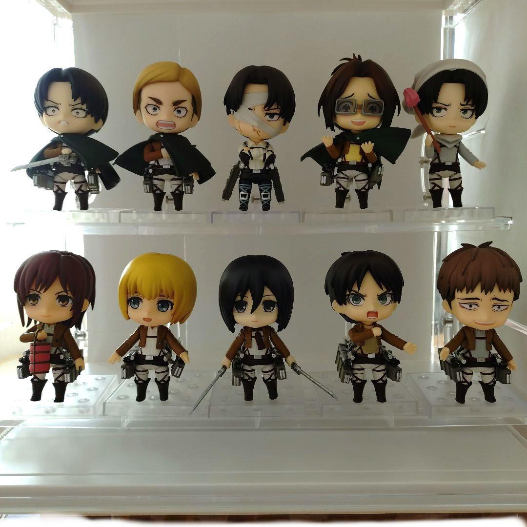 進撃の巨人ねんどろいど【10種】まとめ売り - メルカリ