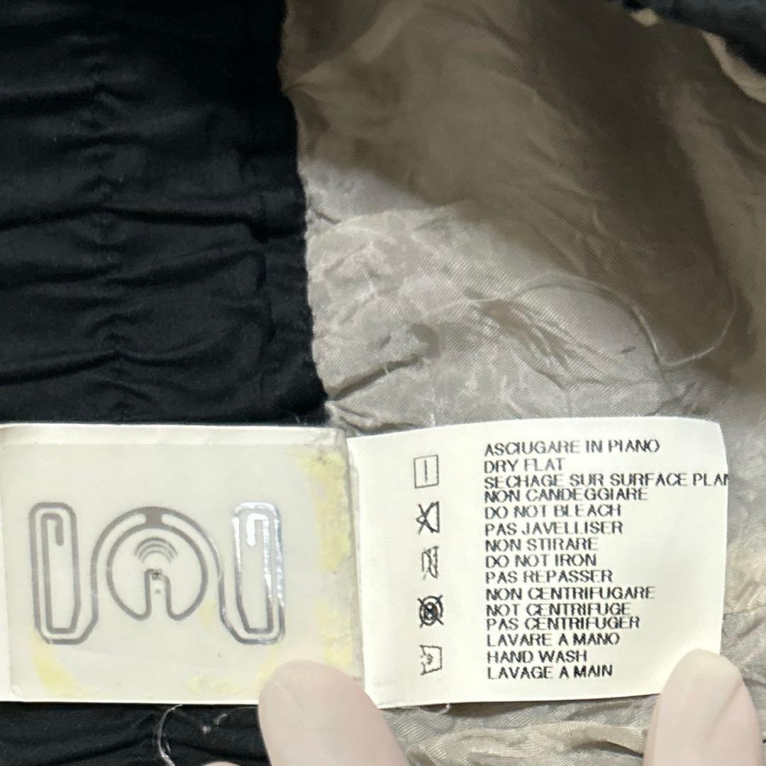 美品】Rick Owens サルエルハーフパンツ グレー イタリア製ウール混