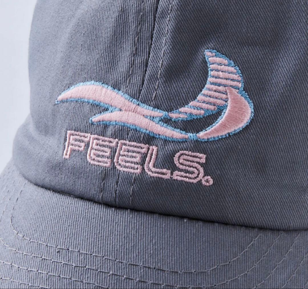 FEELS. LOGO CAP BLACK 上杉柊平 KANDYTOWN FEELS. LOGO CAP BLACK