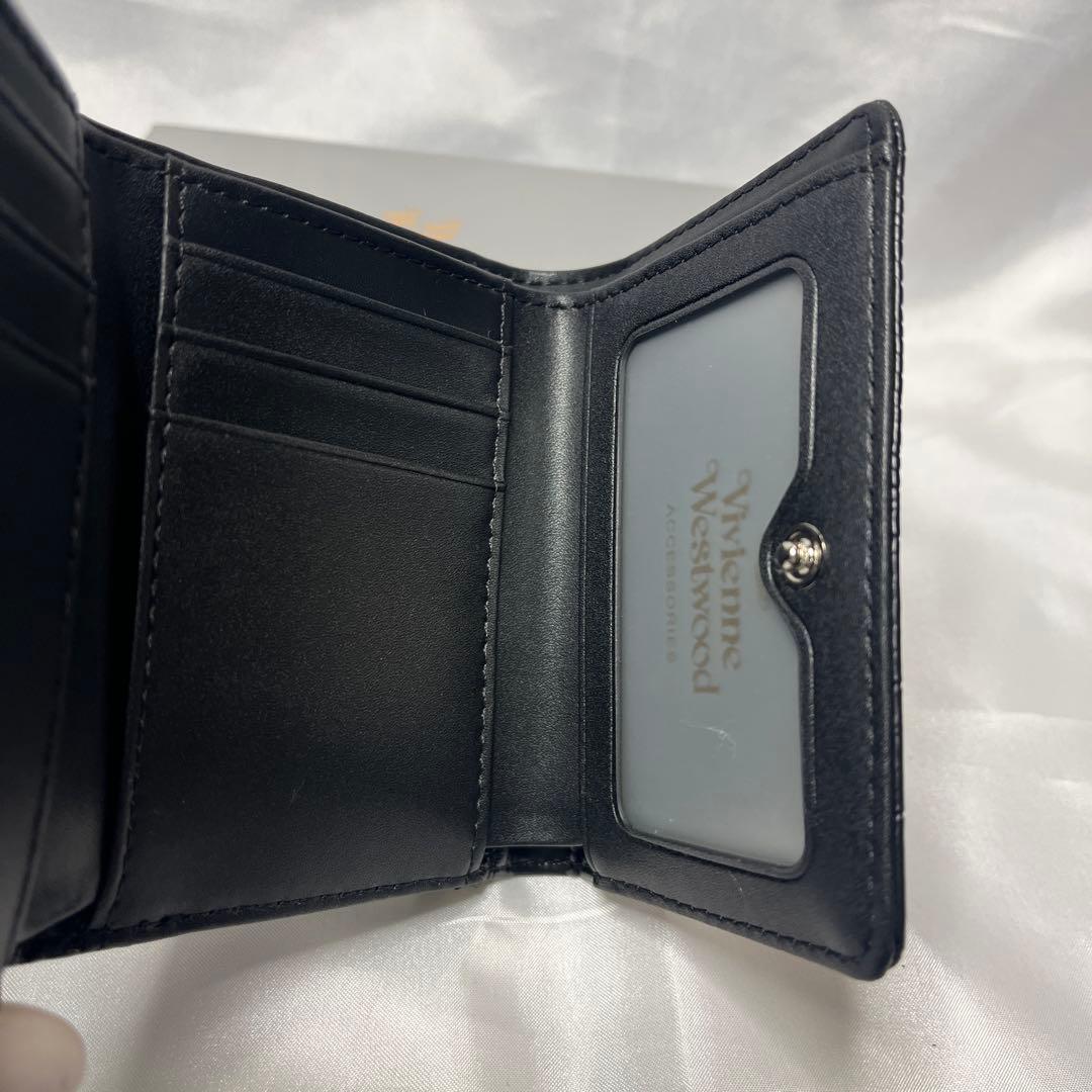 新品 Vivienne Westwood ブラック クロコダイル柄 三つ折り財布 - メルカリ