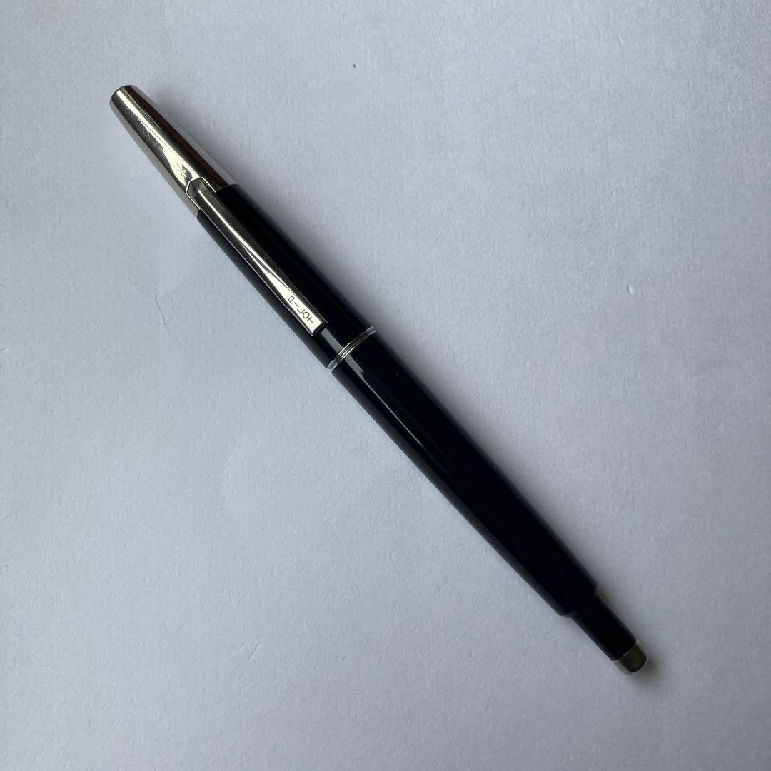 60年代 PILOT パイロットキャップレス ノック式 万年筆 ペン先14K