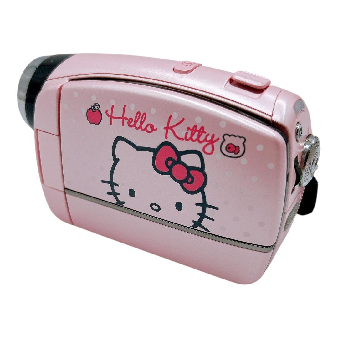 【希少レア品】ハローキテイ デジタルハイビジョンビデオカメラ ピンク 付属品多数