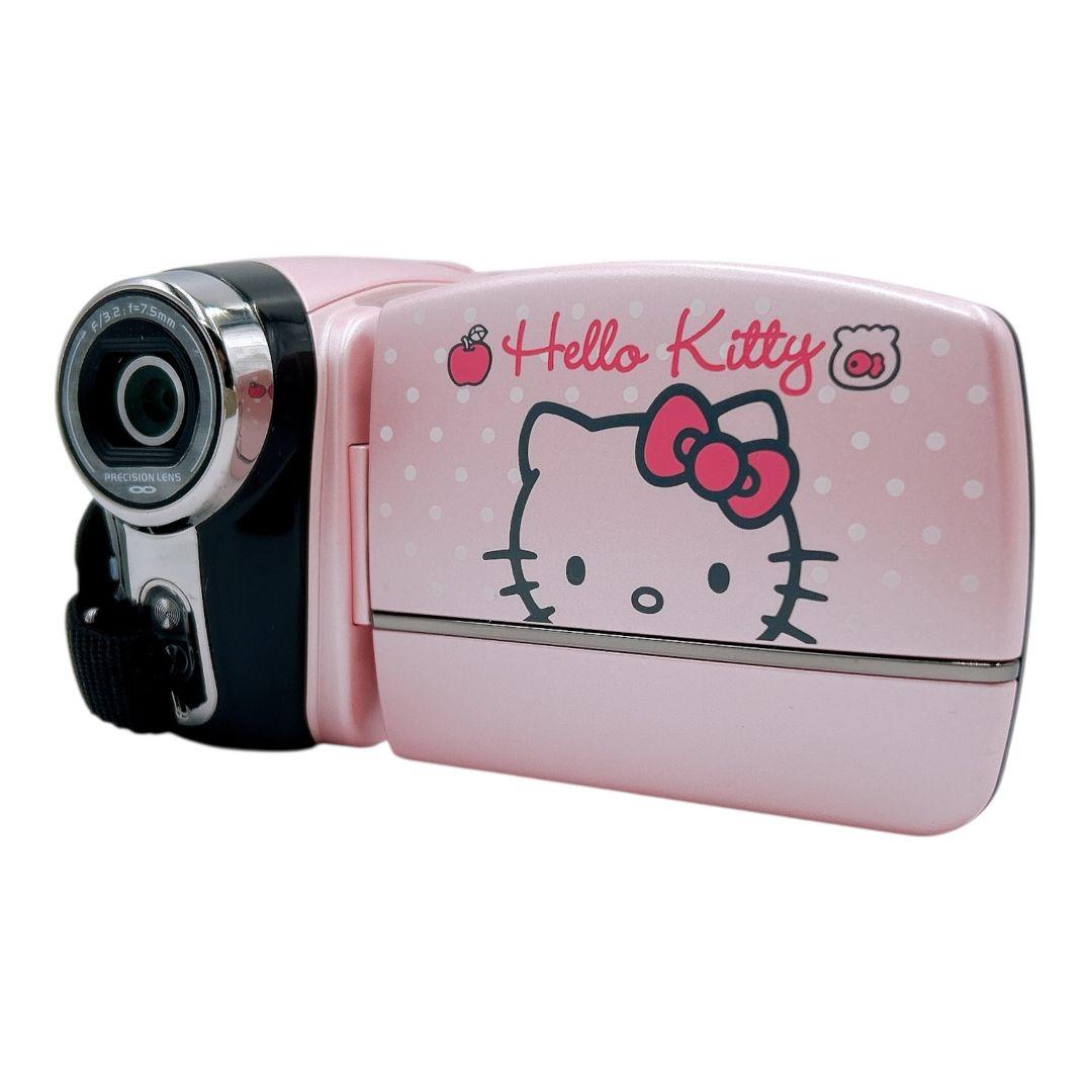 【希少レア品】ハローキテイ デジタルハイビジョンビデオカメラ ピンク 付属品多数