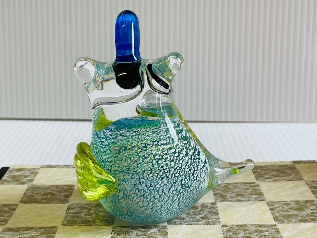 博多びーどろ粋工房 ガラスふくろうお雛様