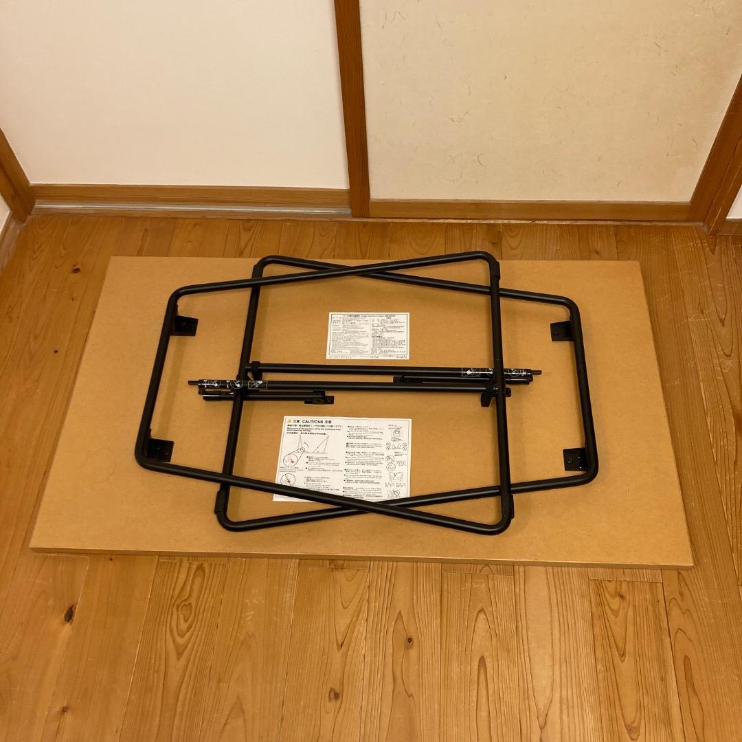 【無印良品】木製折りたたみテーブル　オーク材突板　幅120cm