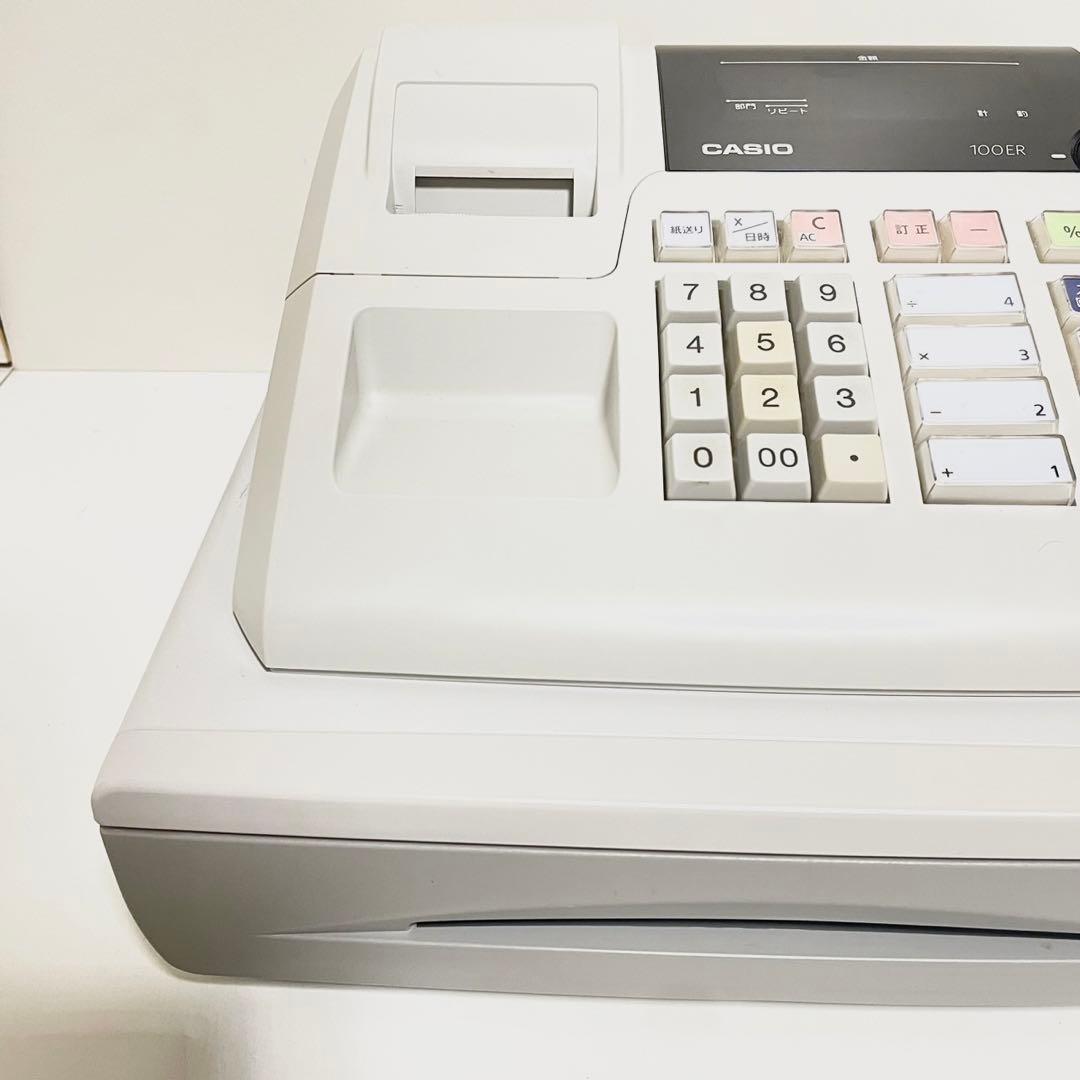 カシオレジスター 100ER 簡単便利特殊 送料込 881818 カシオレジスター