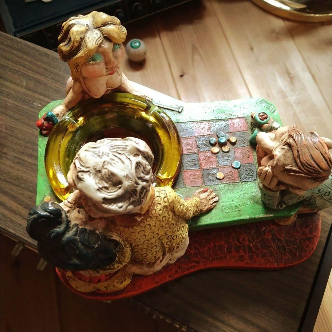 ビンテージ USA 灰皿置き