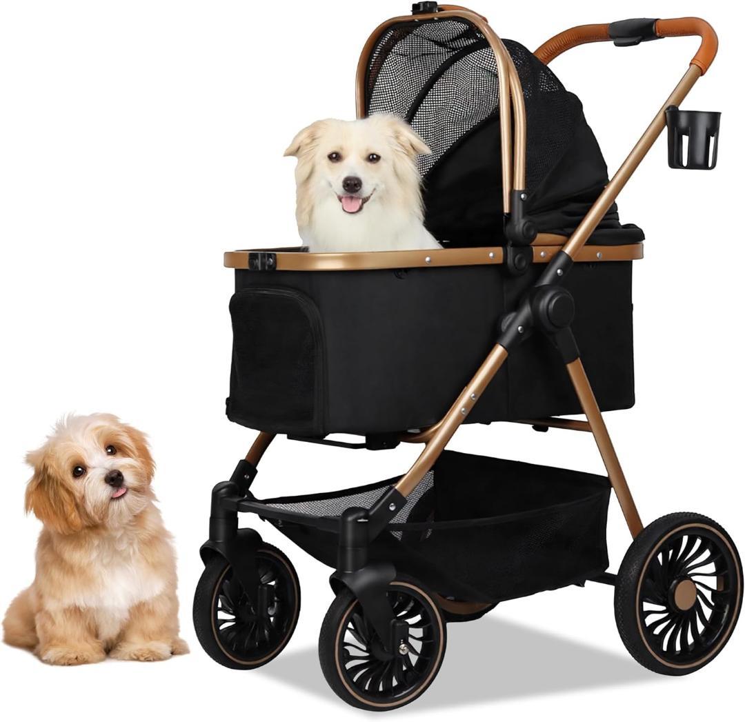 【新品未使用・未開封】Totoro ball 4輪 ペットカート/ペットバギー✨ Totoro ball ペットカート大型犬 用カート 犬 バギー 多頭 大型犬