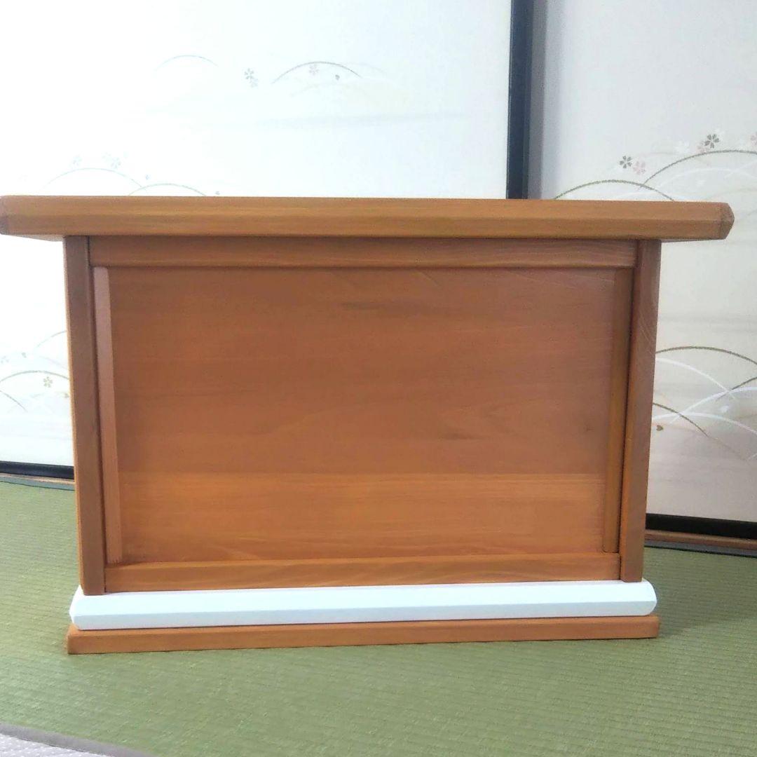 木製家具ハンドメイド/落語テーブル/文机/ボックス型テーブル/飾り