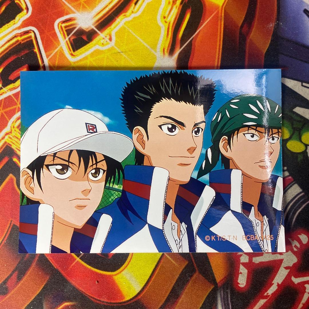 テニスの王子様 非売品 ブロマイド スナップ写真 リョーマ 桃城 海堂薫