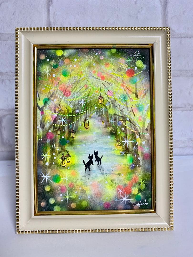 ぷうあ様専用絵画2点 光の先へ
