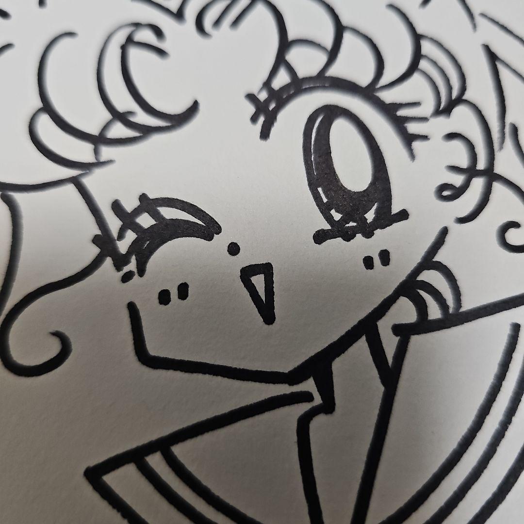 美少女戦士 セーラームーン 直筆サイン色紙