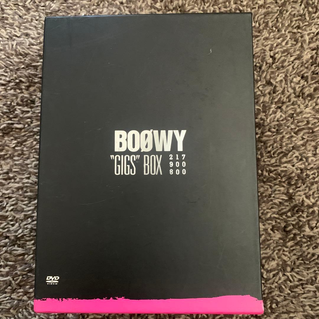 BOOWY GIGS BOX 8枚組 DVD