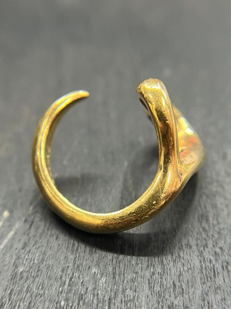 TIFFANY&CO.ティファニー　オープンハート　リング9.5号　ヴィンテージ