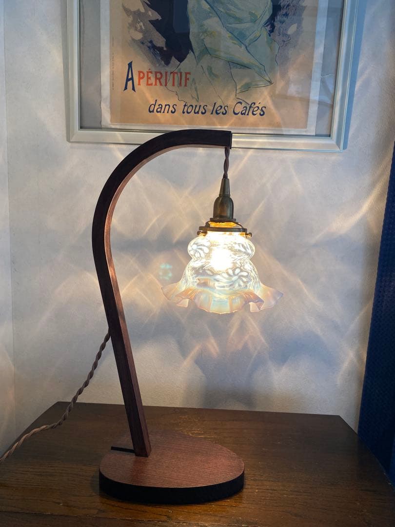 OLD FENTON デイジー&ファーン オパールセント ガラスシェード - メルカリ