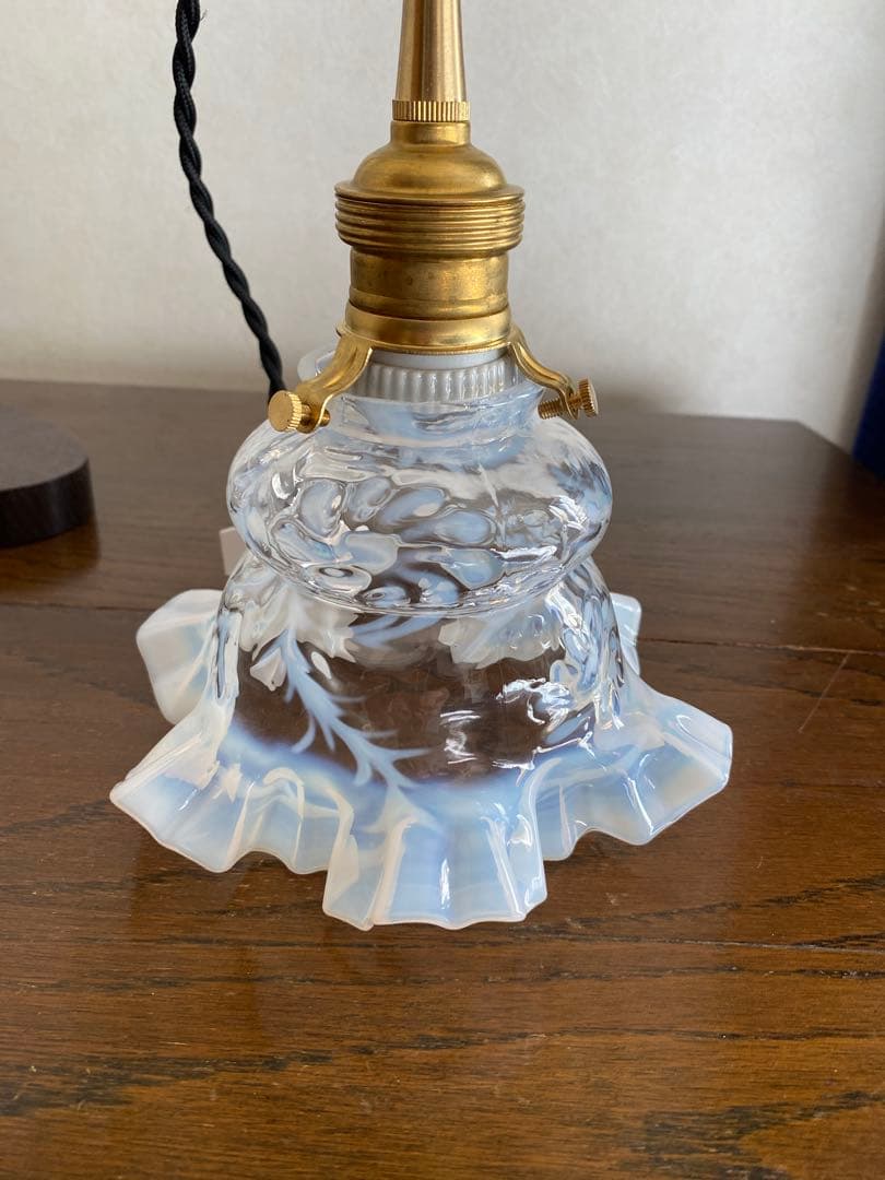 OLD FENTON デイジー&ファーン オパールセント ガラスシェード - メルカリ