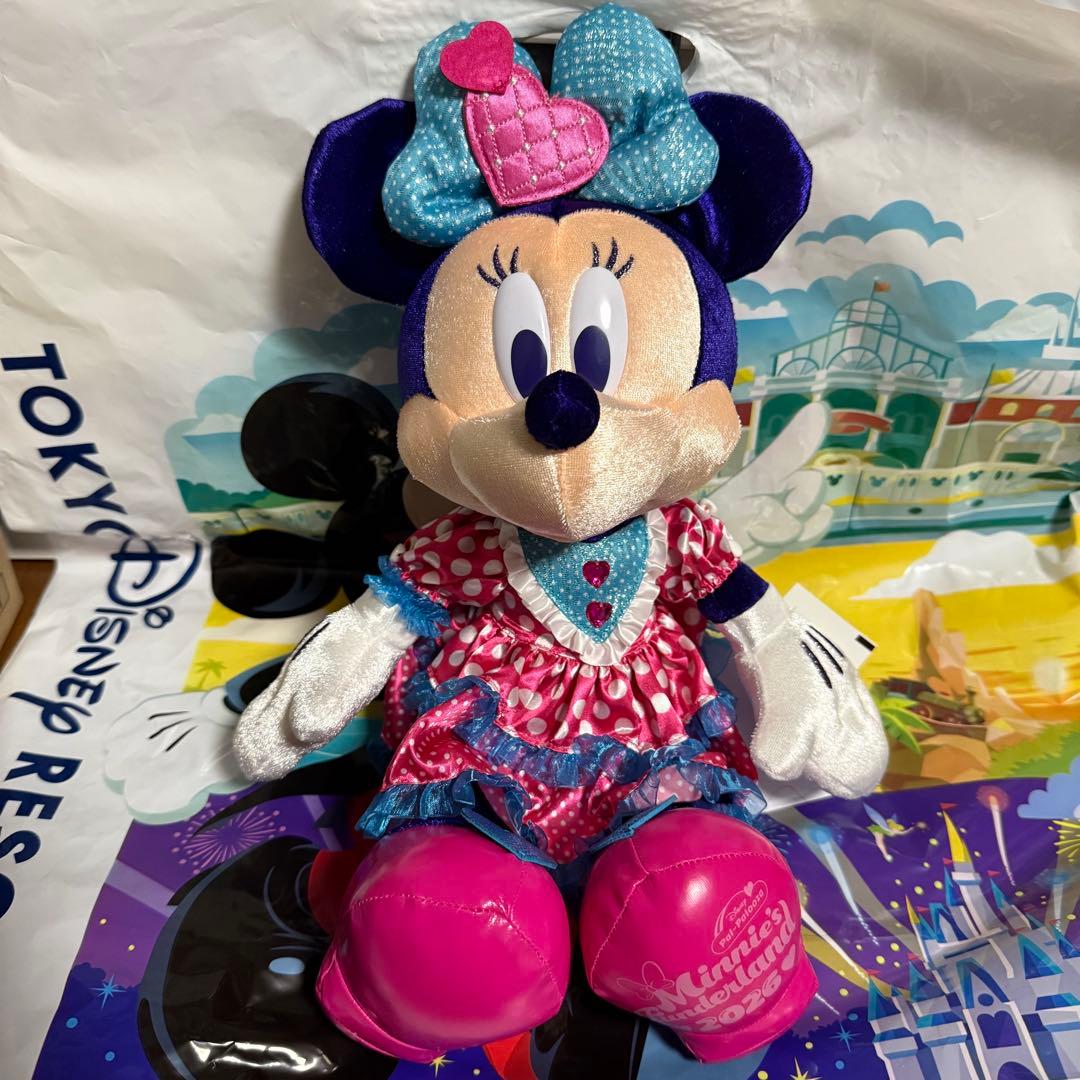 ディズニー パルパルーザ ミニー ぬいぐるみ グッズ ぬいば ミニー