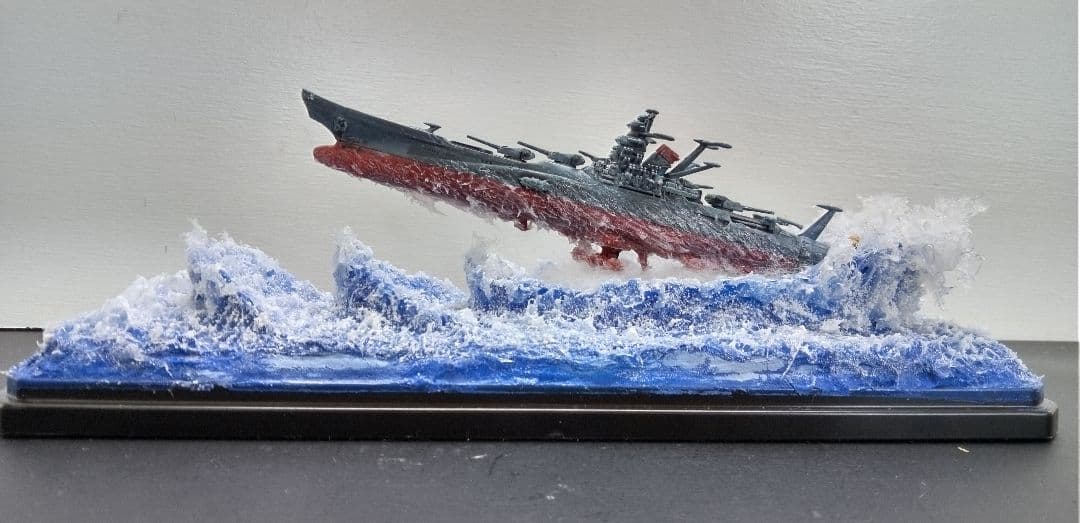 バンダイ.メカコレ.宇宙戦艦ヤマト2202ジオラマ完成品