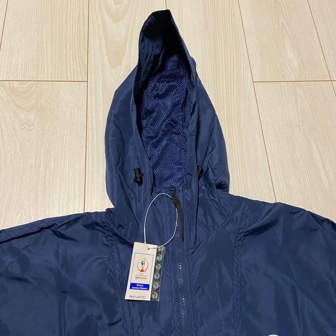 未使用品 2002年 FIFA 日韓ワールドカップ アノラックナイロン