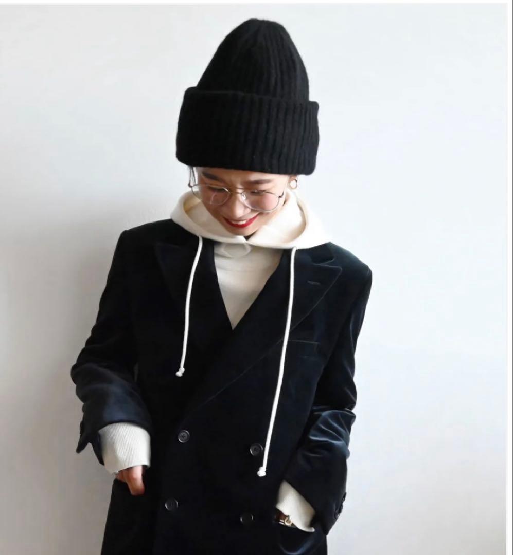 chiiiibag ch!iii チー ニットビーニー ブラック