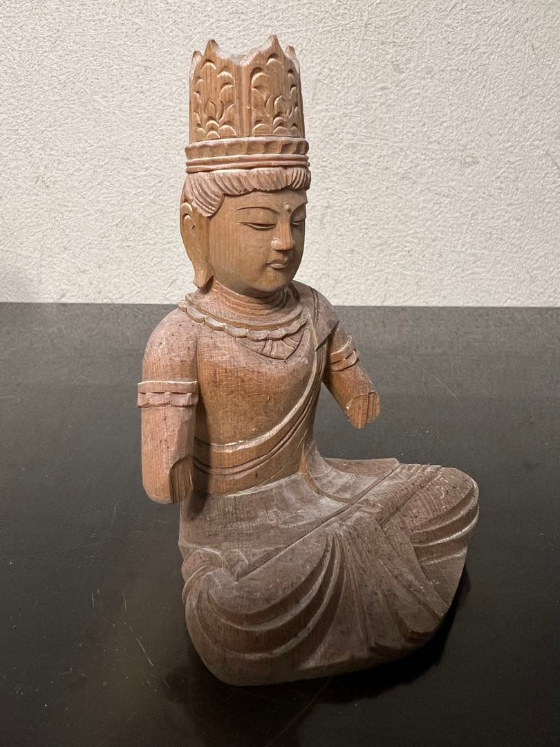 金剛界 大日如来坐像 念持仏 木彫 仏像 仏教美術 骨董 古美術 - メルカリ