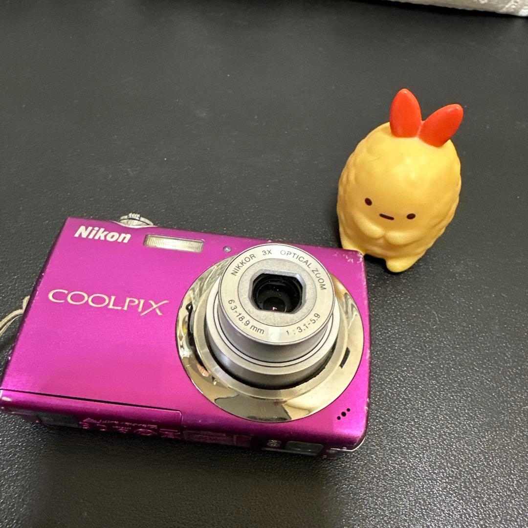 ニコンNikon COOLPIX S220 ピンク 動作確認済 中古品 - メルカリ