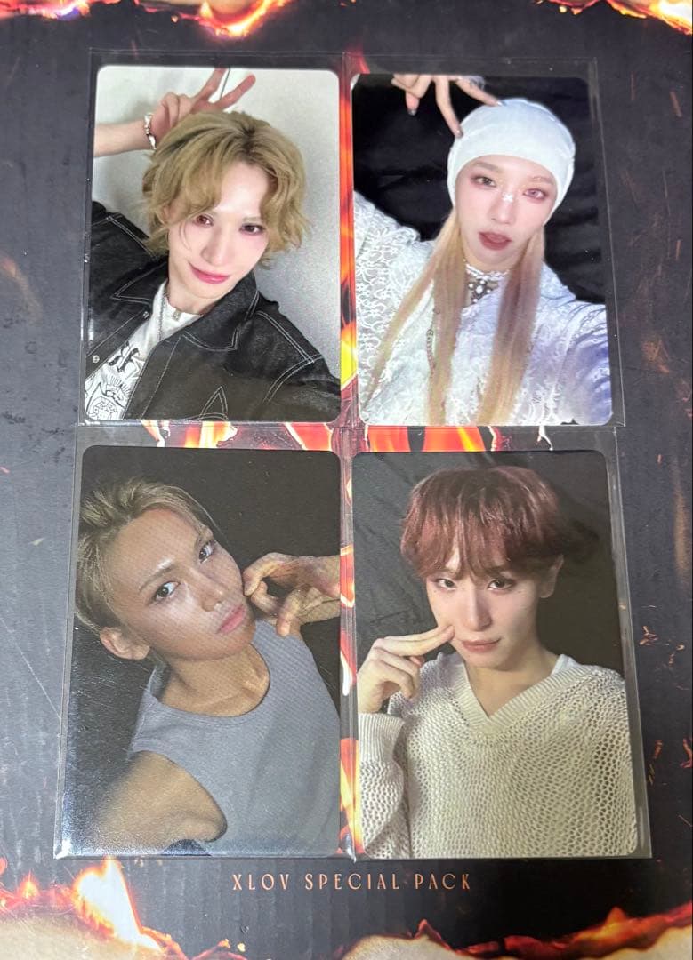 XLOV mystargoods トレカ4枚セット