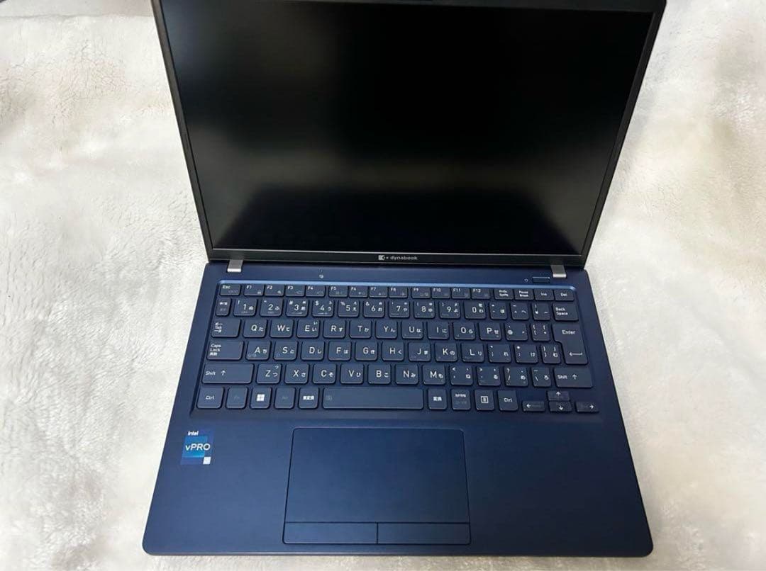 dynabook ノートPC ネイビー ACアダプター付き