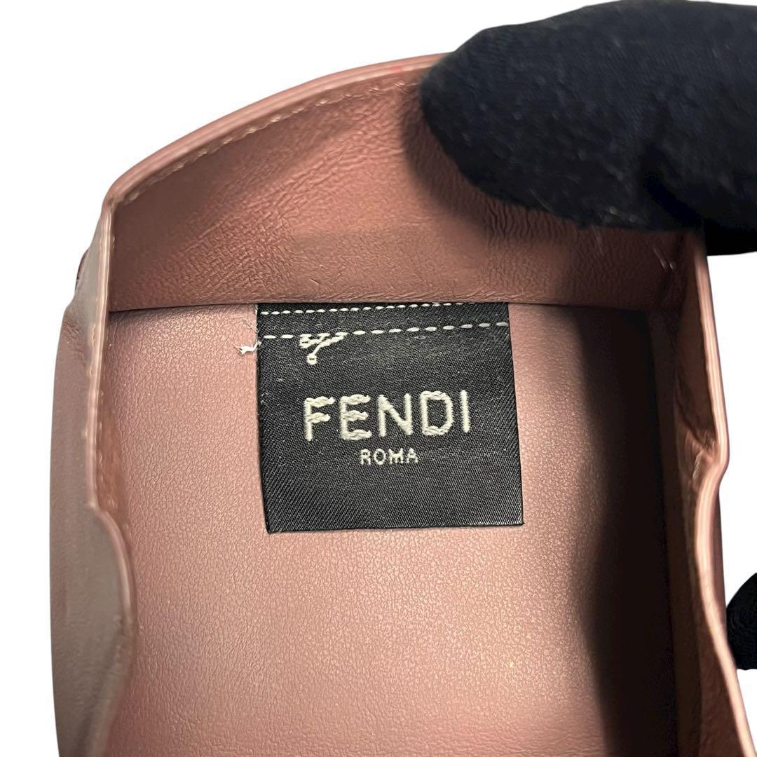 レア✨フェンディ ケース ピーカブー ターンロック レザー ピンク