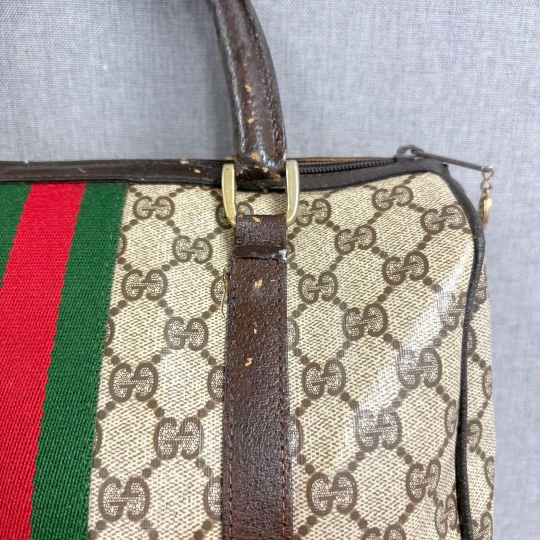 とく GUCCI オールドグッチ ハンドバッグ ミニボストンバッグ