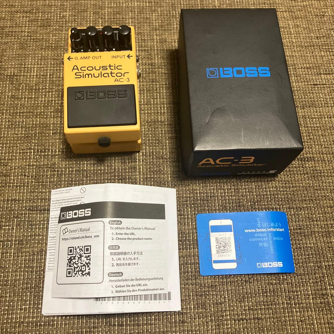 BOSS アコースティックシミュレーター AC-3