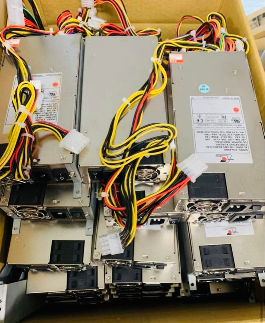 4個まとめて】PC用電源ユニット300W☆専用ケーブル付／動作確認済／
