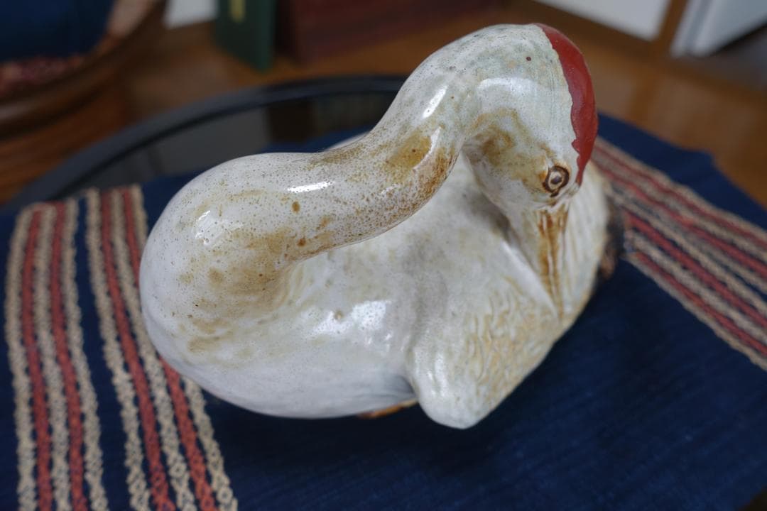 219 置物 鶴 SOUVENIR FOR FOREIGNERS