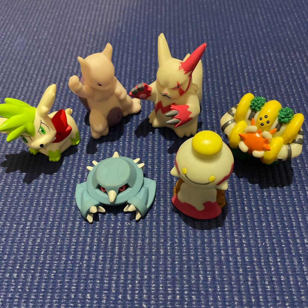 ポケモンキッズ 指人形 6個キッズ ソフビ フィギア ポケモン - メルカリ