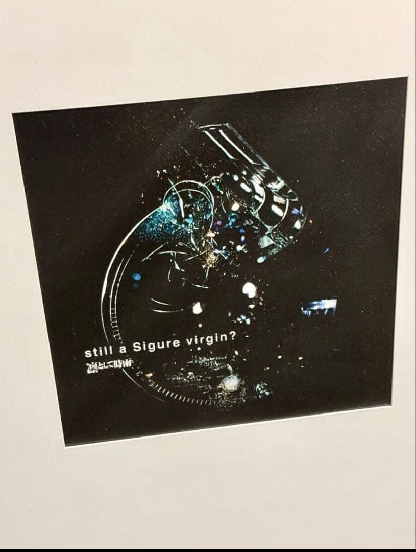 凛として時雨 「still a Sigure virgin?」 額装アートワーク - 額縁