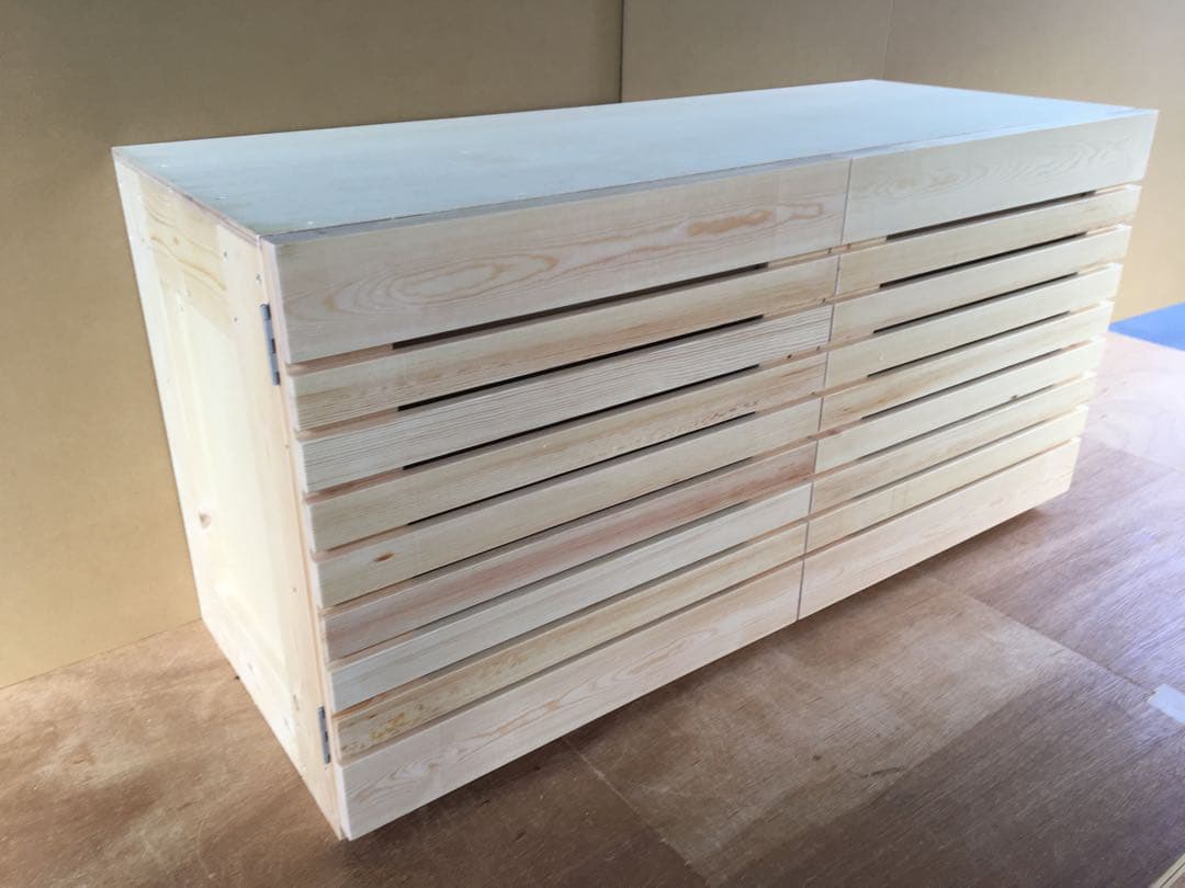 水槽台120cm用キャビネット④ 120cm水槽用レイアウト