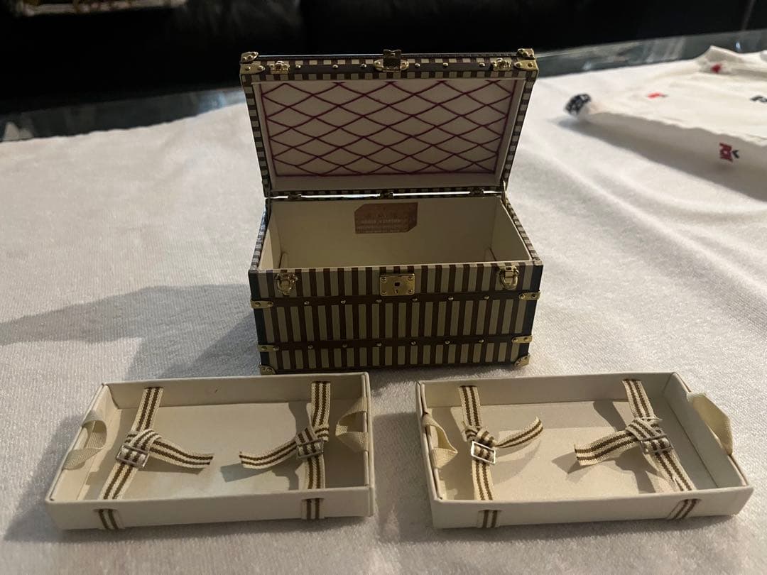 レア非売品 ルイヴィトン ノベルティトランク 小物入れ オブジェ コレクション