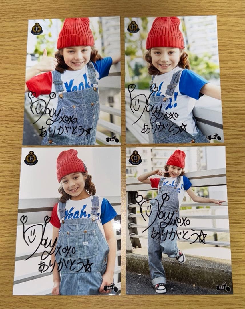 ジェイ JJ サイン入り生写真セット SMTR25 アイドル F9833713627