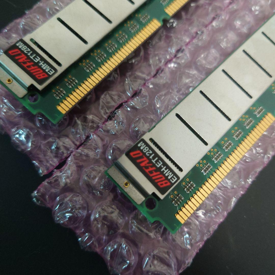 レア】BUFFALO EMH-ET128MK 内部増設RAMボード 128MB