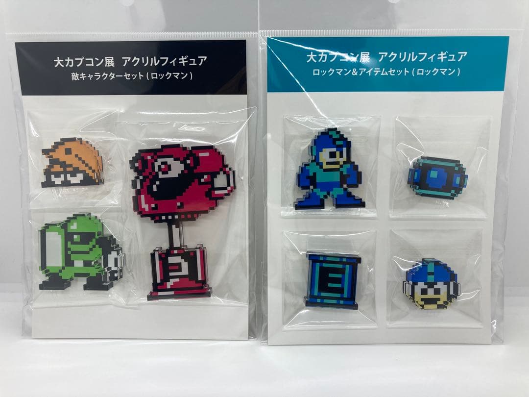 大カプコン展 ロックマン アクリルフィギュア セット - メルカリ