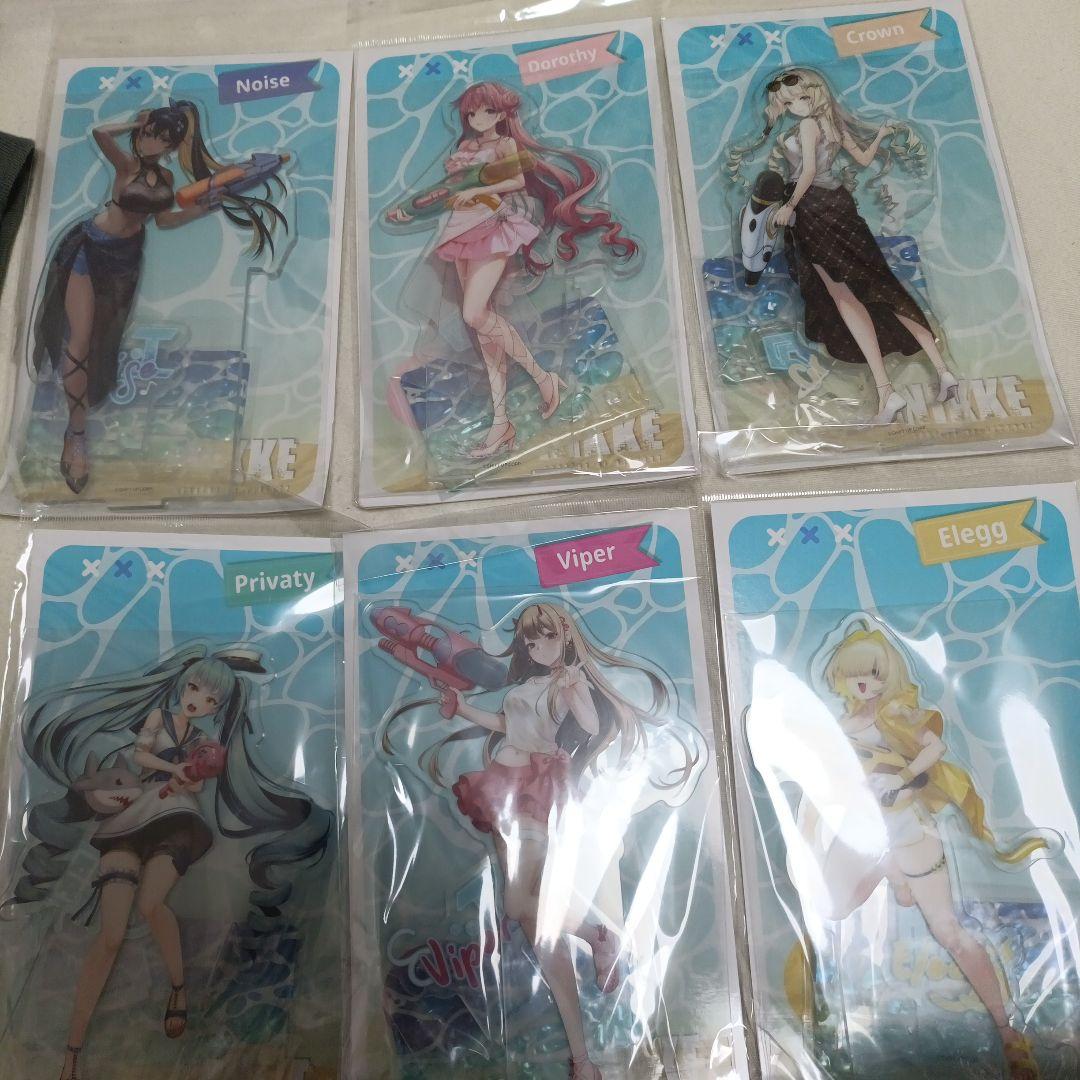 NIKKE ロフトコラボアクスタ全種 勝利の女神：NIKKE」，アクリルスタンド（全9種）の予約販売が本日