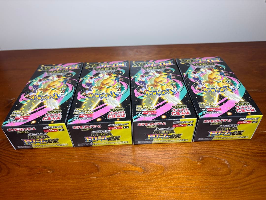 MEGA ドリームEX シュリンク無しペリペリ付き 4BOX - メルカリ