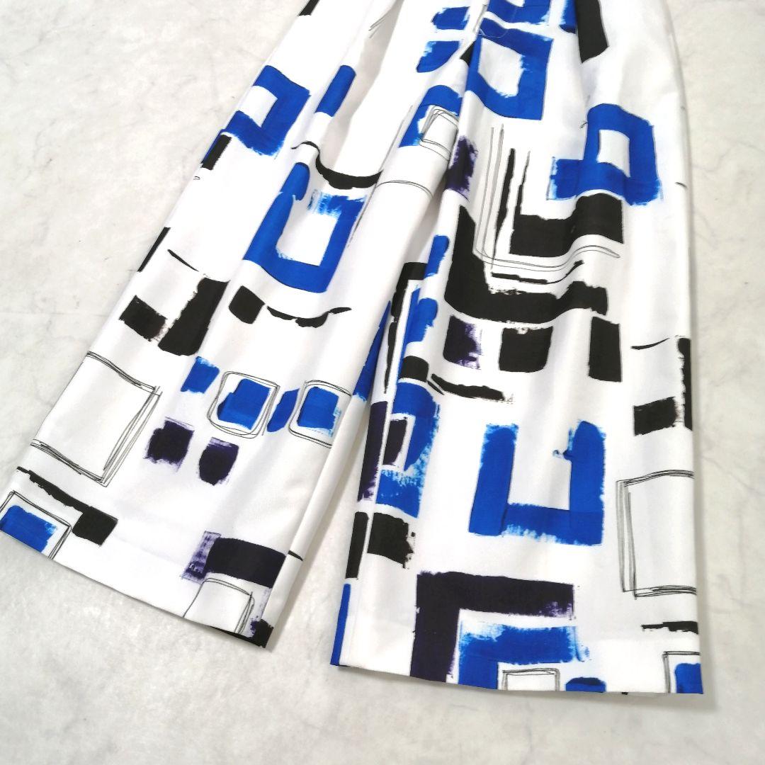 極美品✨ Sov. オリジナル幾何柄プリントパンツ 23SS 近年 ワイド 36