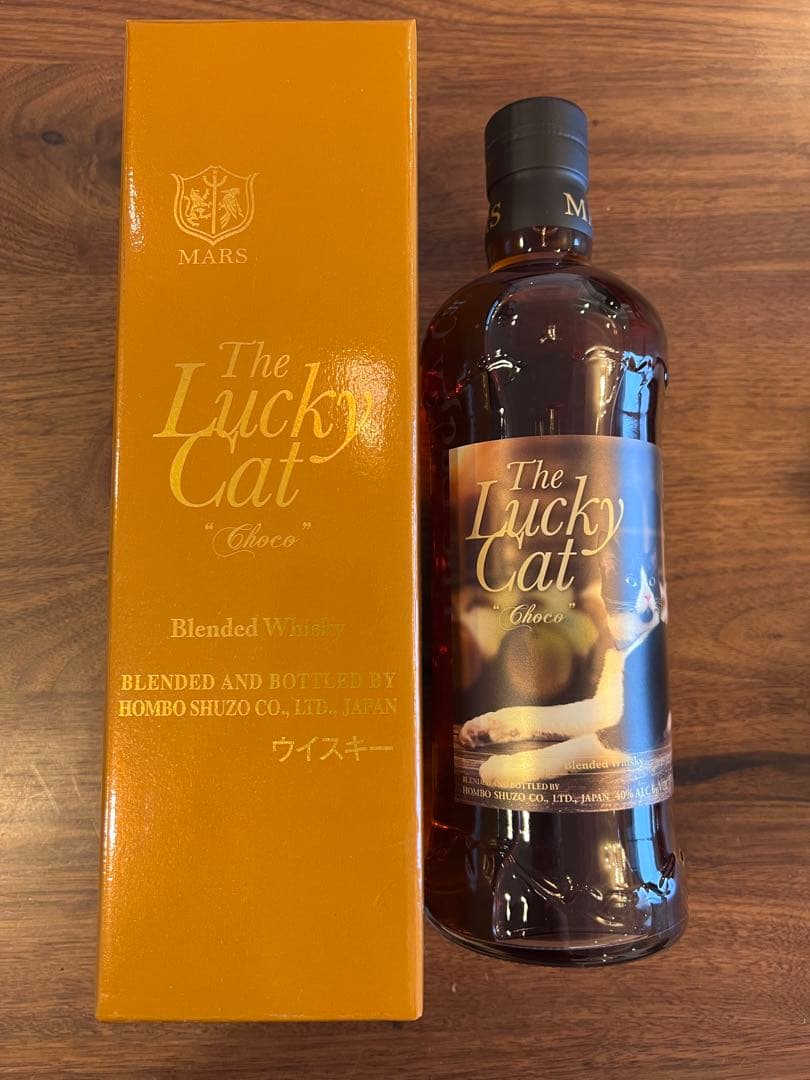 ザ・ラッキー キャット　チョコ　ウイスキー　猫 The Lucky Cat Choco | ブレンデッドウイスキー | 本坊酒造 公式サイト