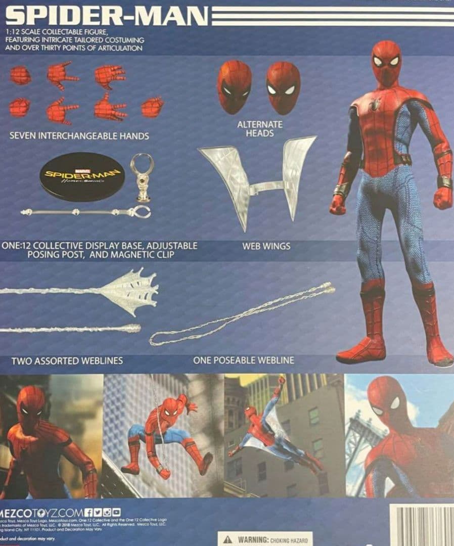 MEZCO ONE:12 メズコ スパイダーマン ホームカミング - メルカリ