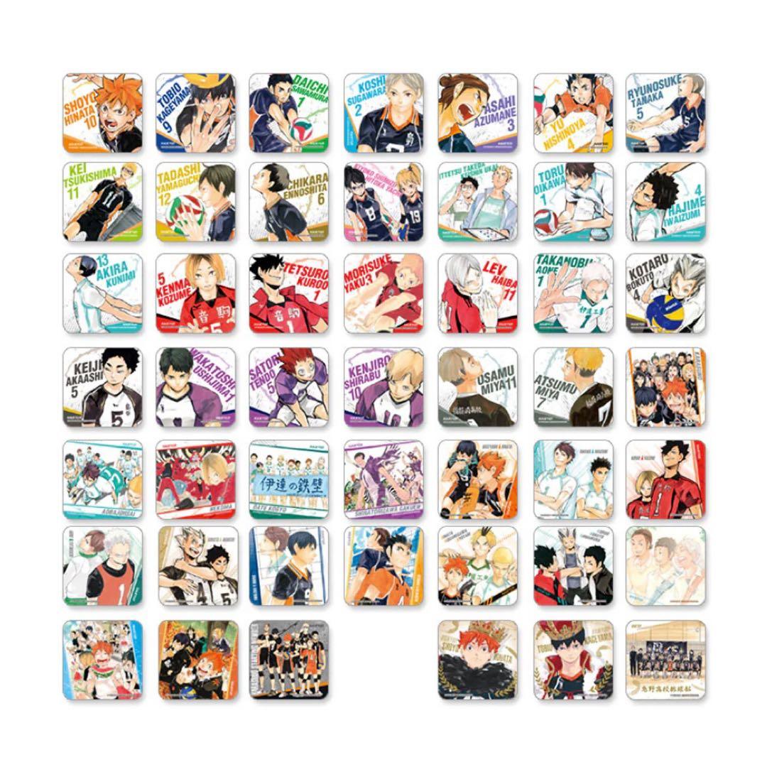 2BOX□『ハイキュー!!』アートコースター(R) 第1弾 全種セット BOX