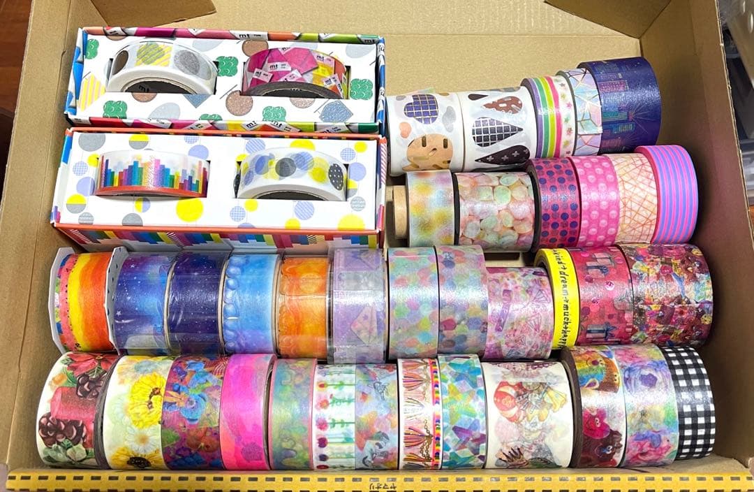 中古マスキングテープ まとめ売り 40個 マスキングテープ 中古40個